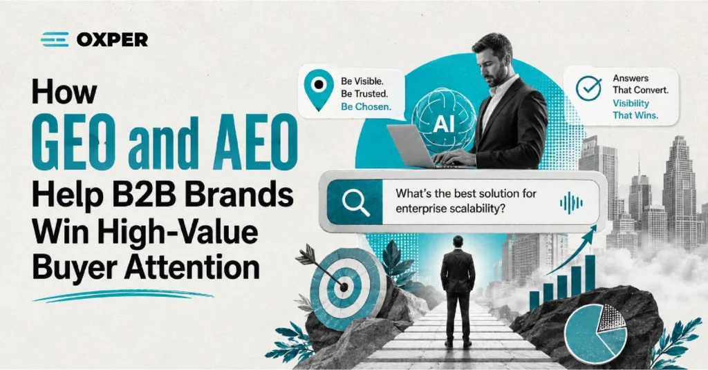 How GEO and AEO Improve Demand Generation for Modern B2B Companies