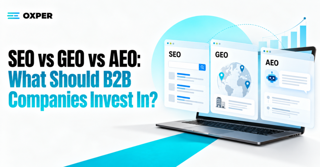 SEO vs GEO vs AEO